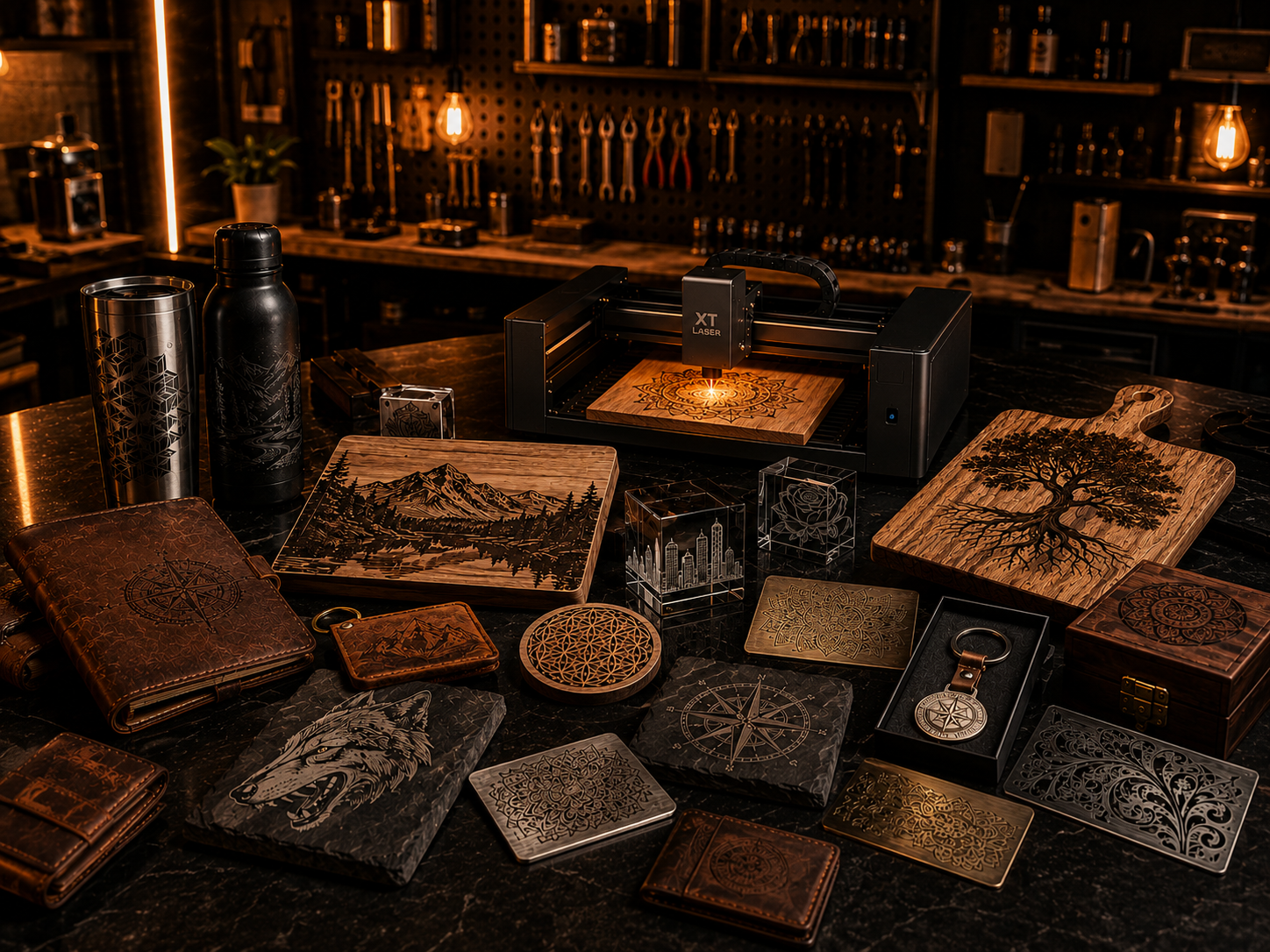 XT LASER laser engraving workflow