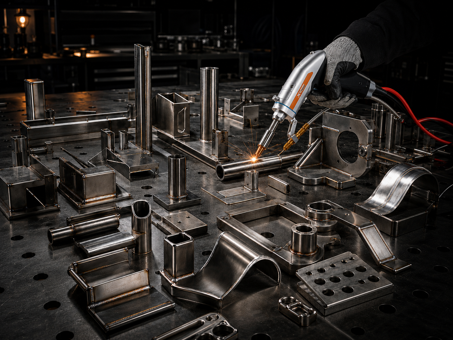 XT LASER laser welding workflow