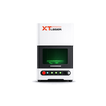 XT Laser H-Serie geschlossener Faserlaser-Markierer｜10000mm/s extrem schnell｜Vollständig geschlossene Blechkonstruktion｜Raycus Laserquelle + Jin Hai Chuang Galvanometer
