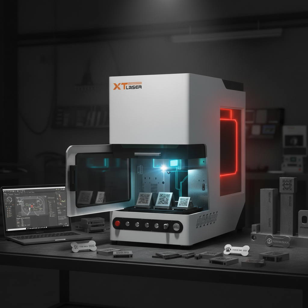 XT Laser H-Serie geschlossener Faserlaser-Markierer｜10000mm/s extrem schnell｜Vollständig geschlossene Blechkonstruktion｜Raycus Laserquelle + Jin Hai Chuang Galvanometer